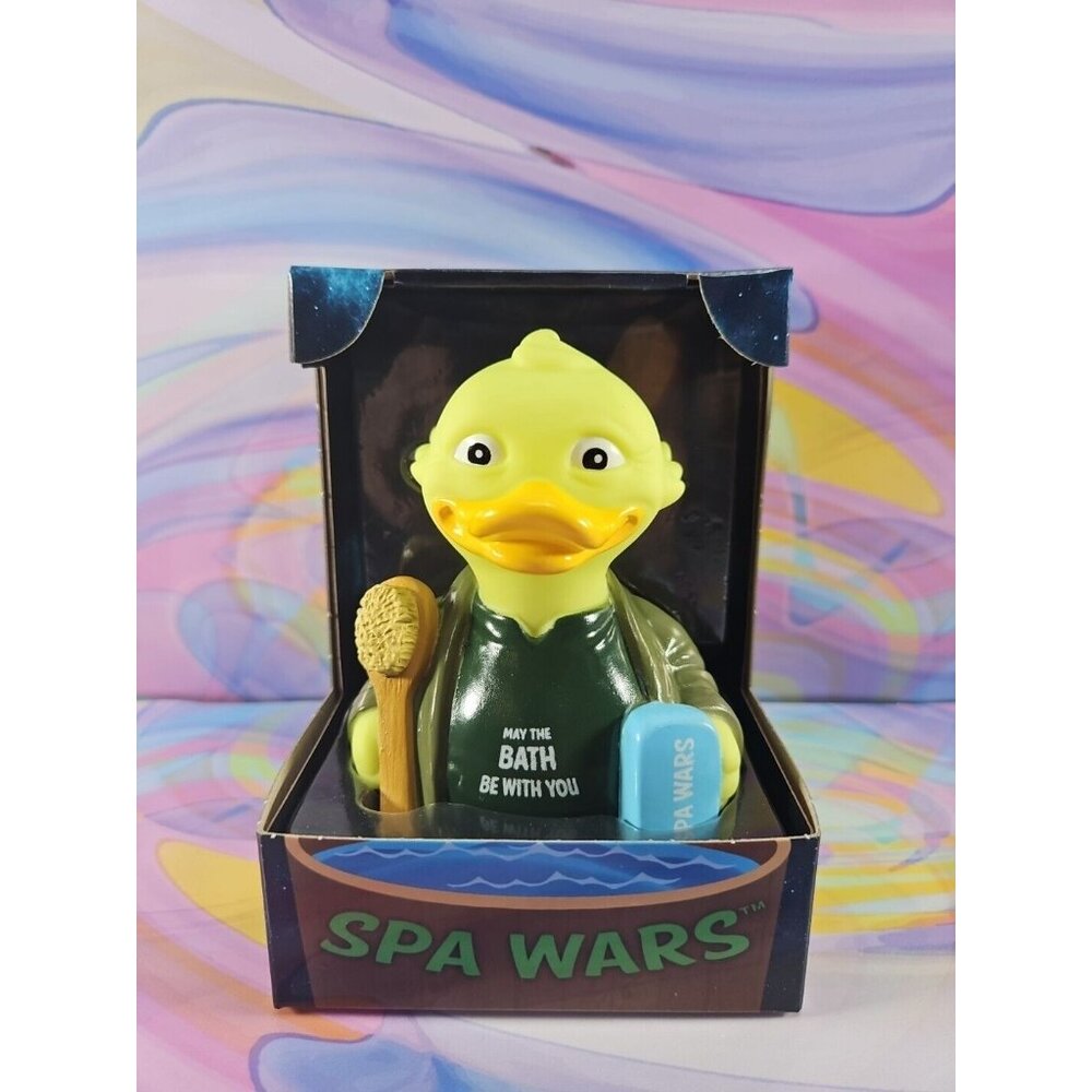 Celebriducks Spa Wars Rubber Duck Collectible New in Box Movie Sci-Fi